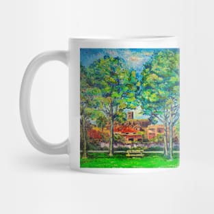 Summer in the old town Mug